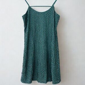 Parker Teal & Silver Dress